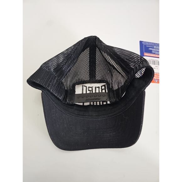 BORO BUILT ADJUSTABLE SNAPBACK TRUCKER/MESH HAT/CAP, BLACK, PARTY/FUN/OUTDOOR - Picture 5 of 5